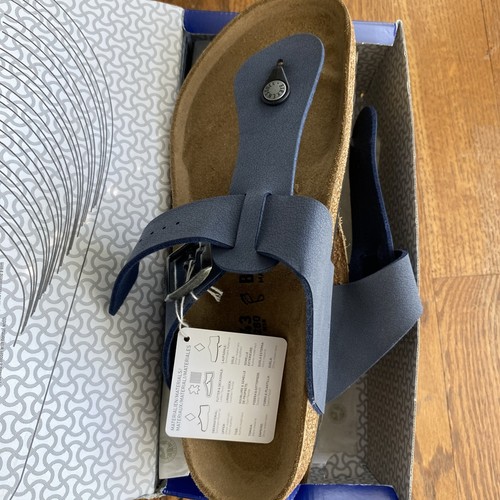 Birkenstock Suede Lined Unisex Medina Thong Sandal Size 9 Men - Size 11 Ladies