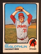 1973 Topps #318 Jim McGlothlin REDS