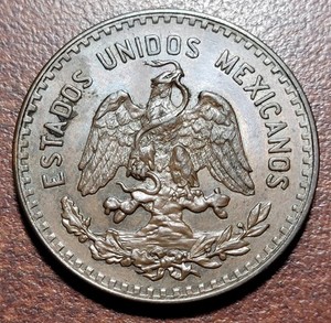 MEXICO 1934 5 Centavos Brown Lustrous BU UNC KM# 422 High Grade Mexican Coin