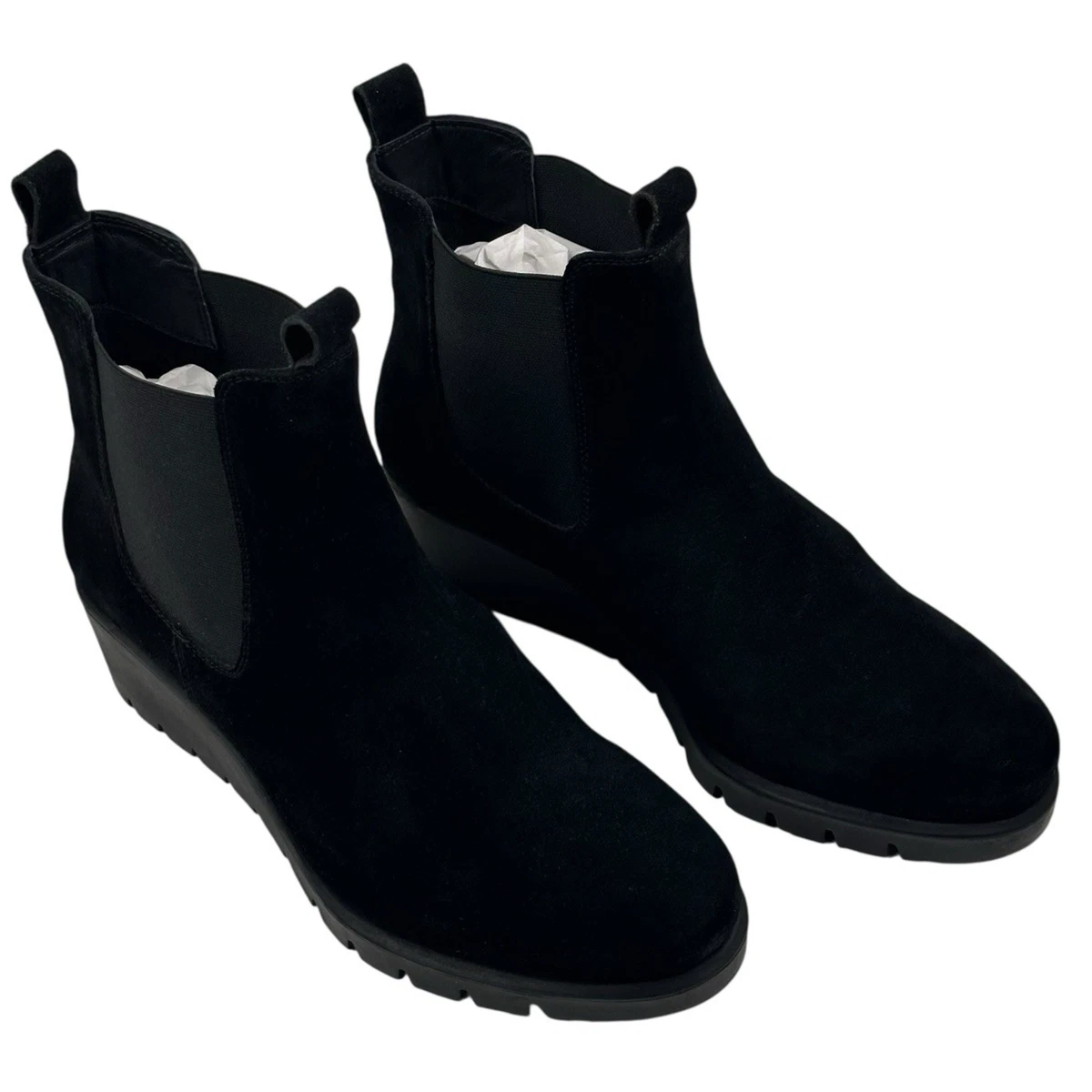 Chelsea Black Suede Boots for Women for sale | eBay display picture 2