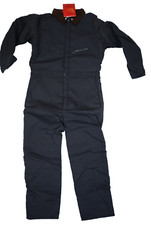 Vintage NOS Key Imperial Mens Green Keep Warm Quilted Insulated Coveralls M Long