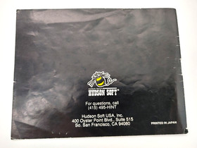 Bonk's Adventure (Nintendo NES, 1993) *Instruction Manual / Booklet ONLY* Good!