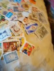 Large Lot Of Over 1000 Various Foreign And USA Stamps — photo 2