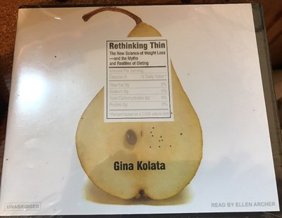 Rethinking Thin Audio Book Gina Kolata New Sealed