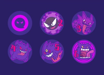 Pokemon Gengar Haunter Amanda Lapalme Mana Moon Limited Edition Metal Dice X1