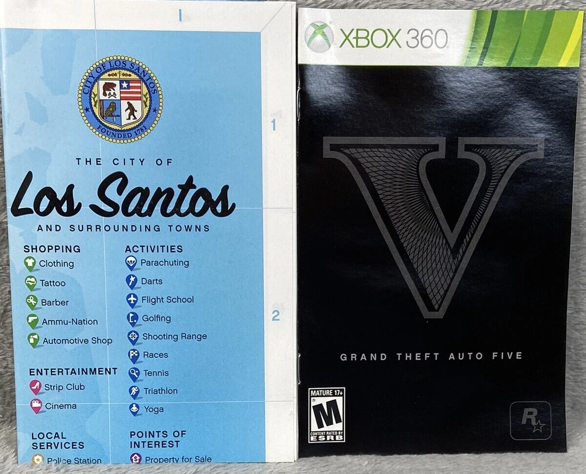 Grand Theft Auto V (Gta 5) – Xbox 360 (Seminovo) - Arena Games