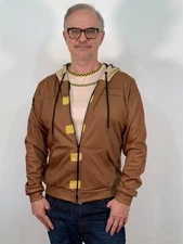 BSG Colonial Warrior Uniform  Zipper Hoodie Jacket Galactica