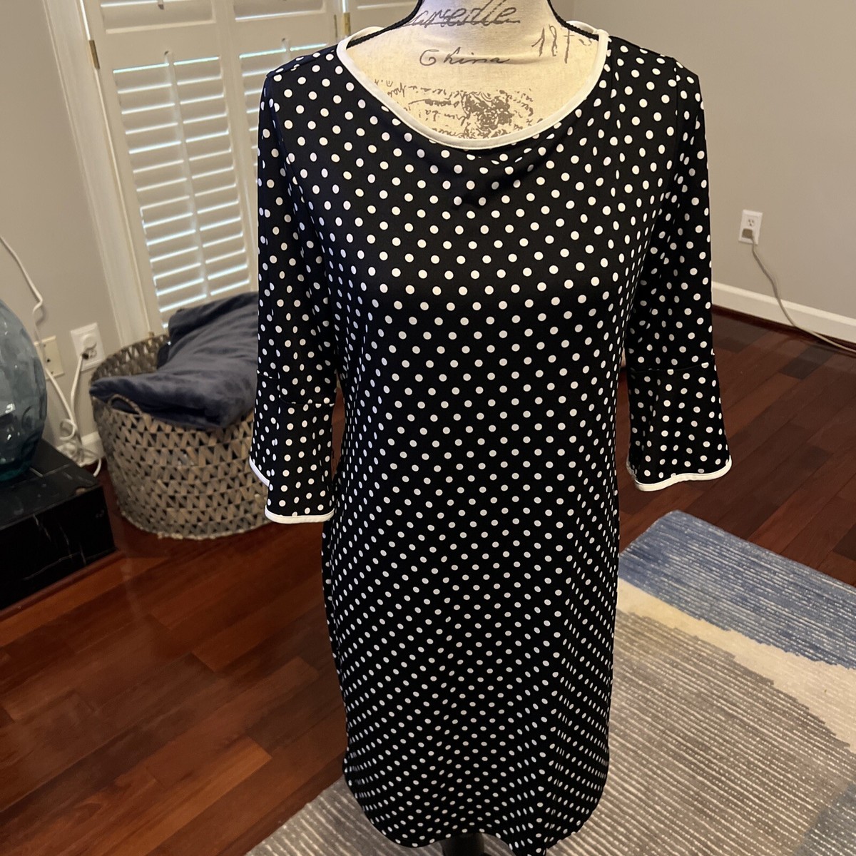 nik and nash black dress Size PL Size:7T kids