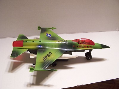 Vintage MESEM TOYS USAF Air Force Plane Airplane 