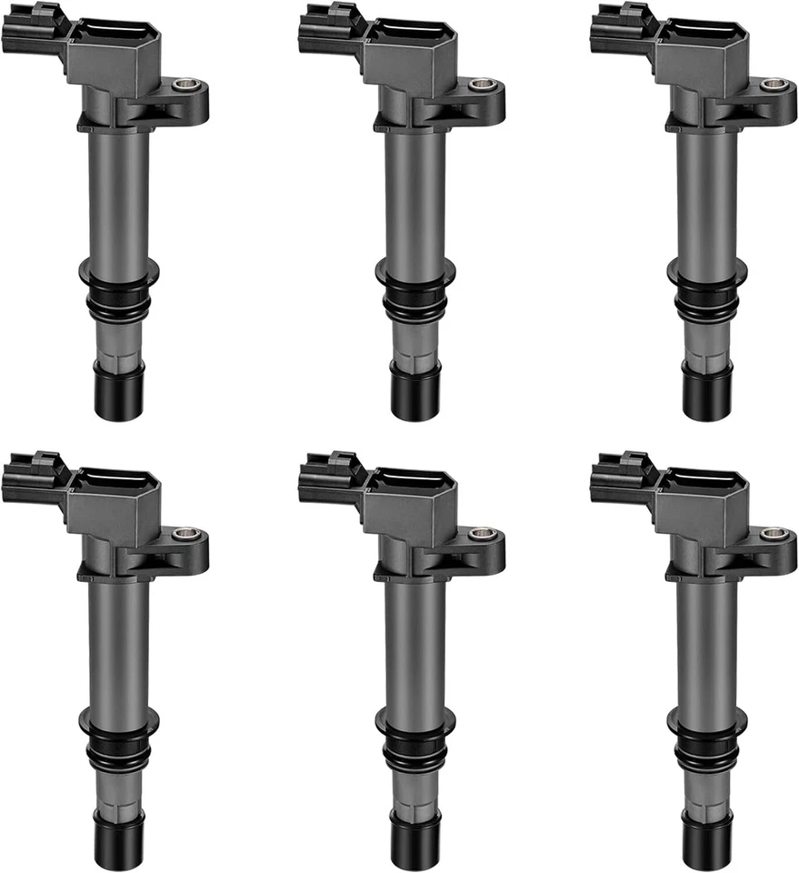 6x bujías NGK + 6x bobina de encendido para Dodge Jeep Mitsubishi Dakota Durango Foto 2 de 4