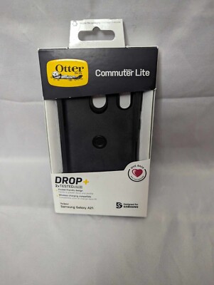 OtterBox Commuter Lite Series Case for Samsung Galaxy A21 Only - Black