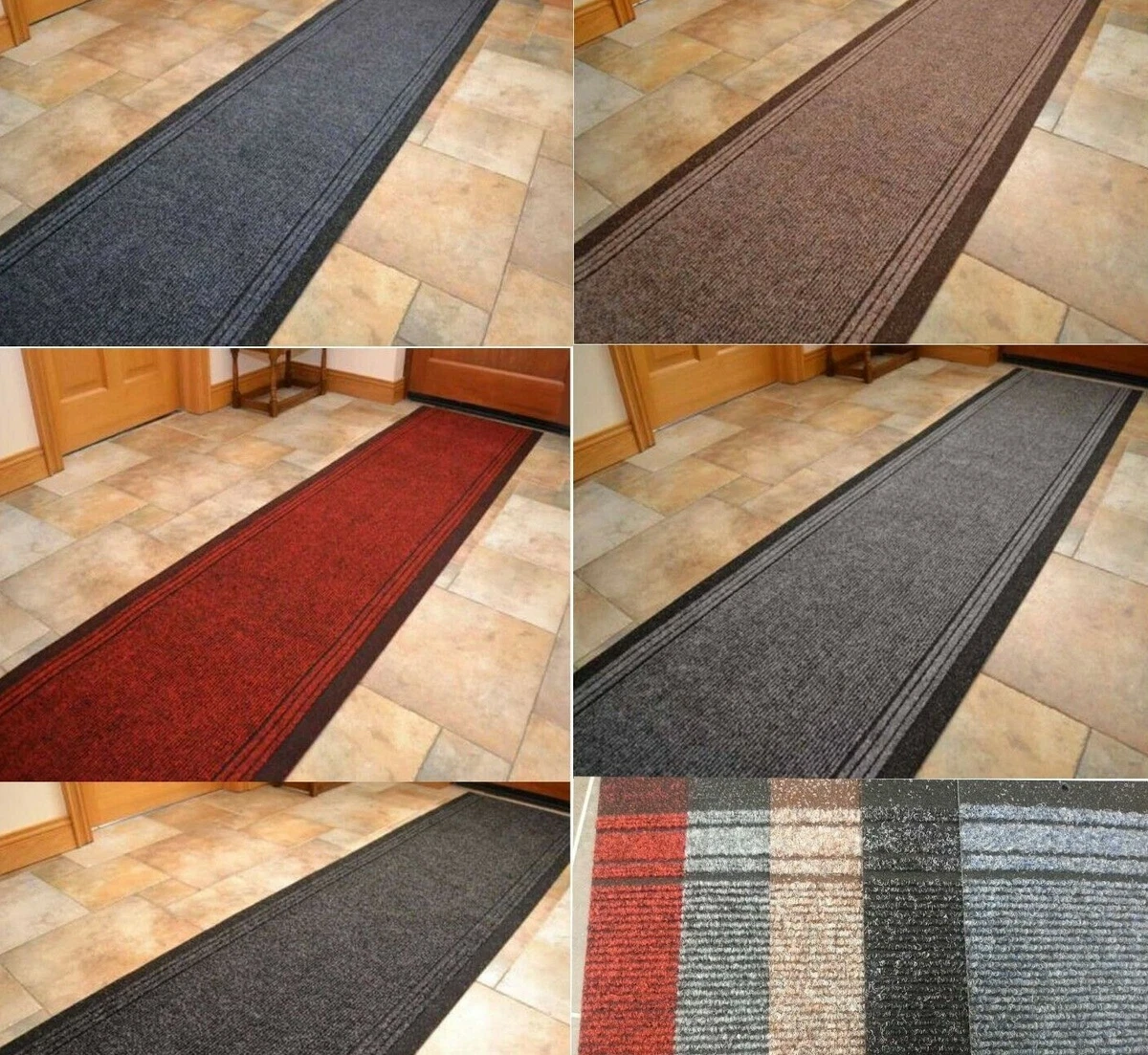 Runners with rubber backing deals