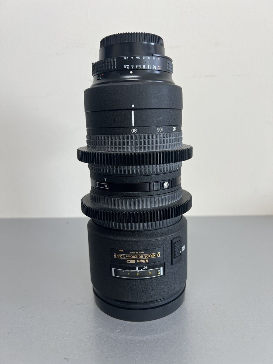 Nikon AF Nikkor 80-200 2.8 ED Duclos Modded w/ Declick Nikon AF Nikkor 80-200 2.8 ED Duclos Modded w/ Declick