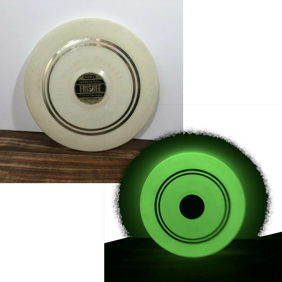 Wham o glow in the deals dark frisbee