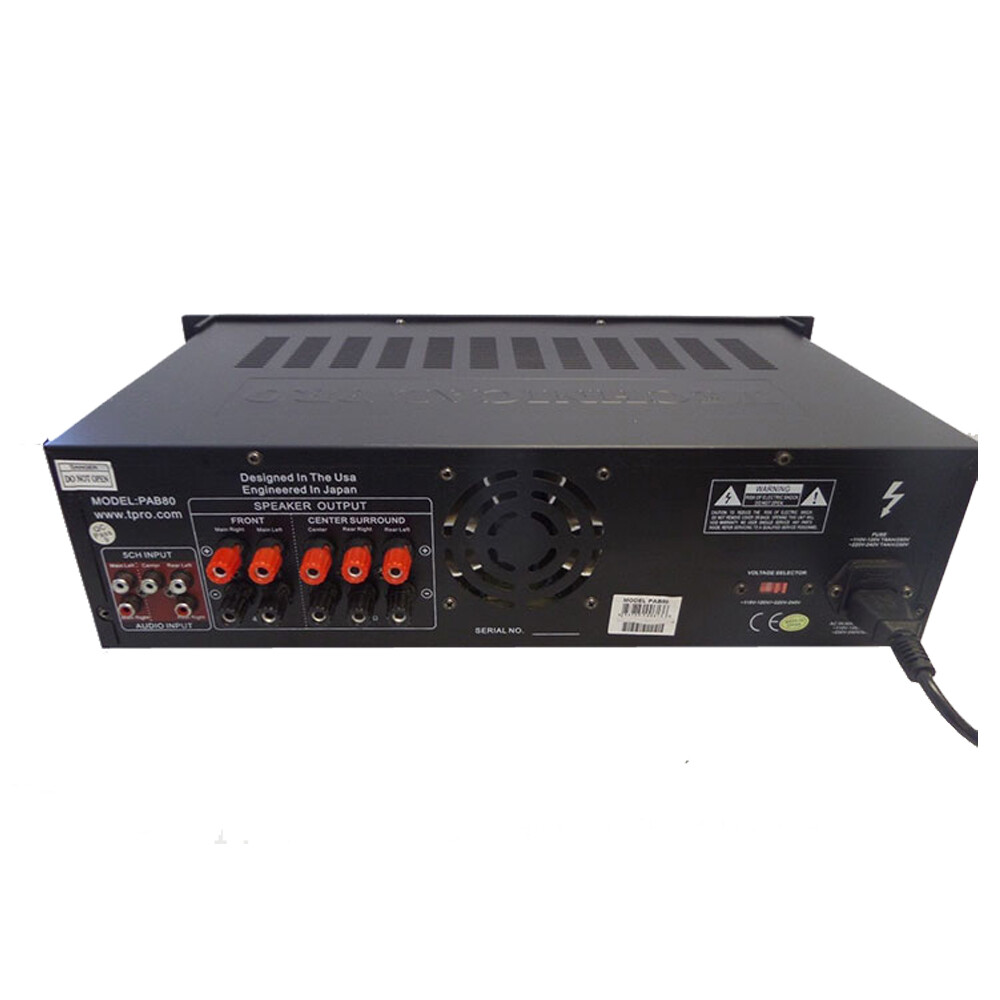 Technical Pro PA-B80 | Custom Bundle