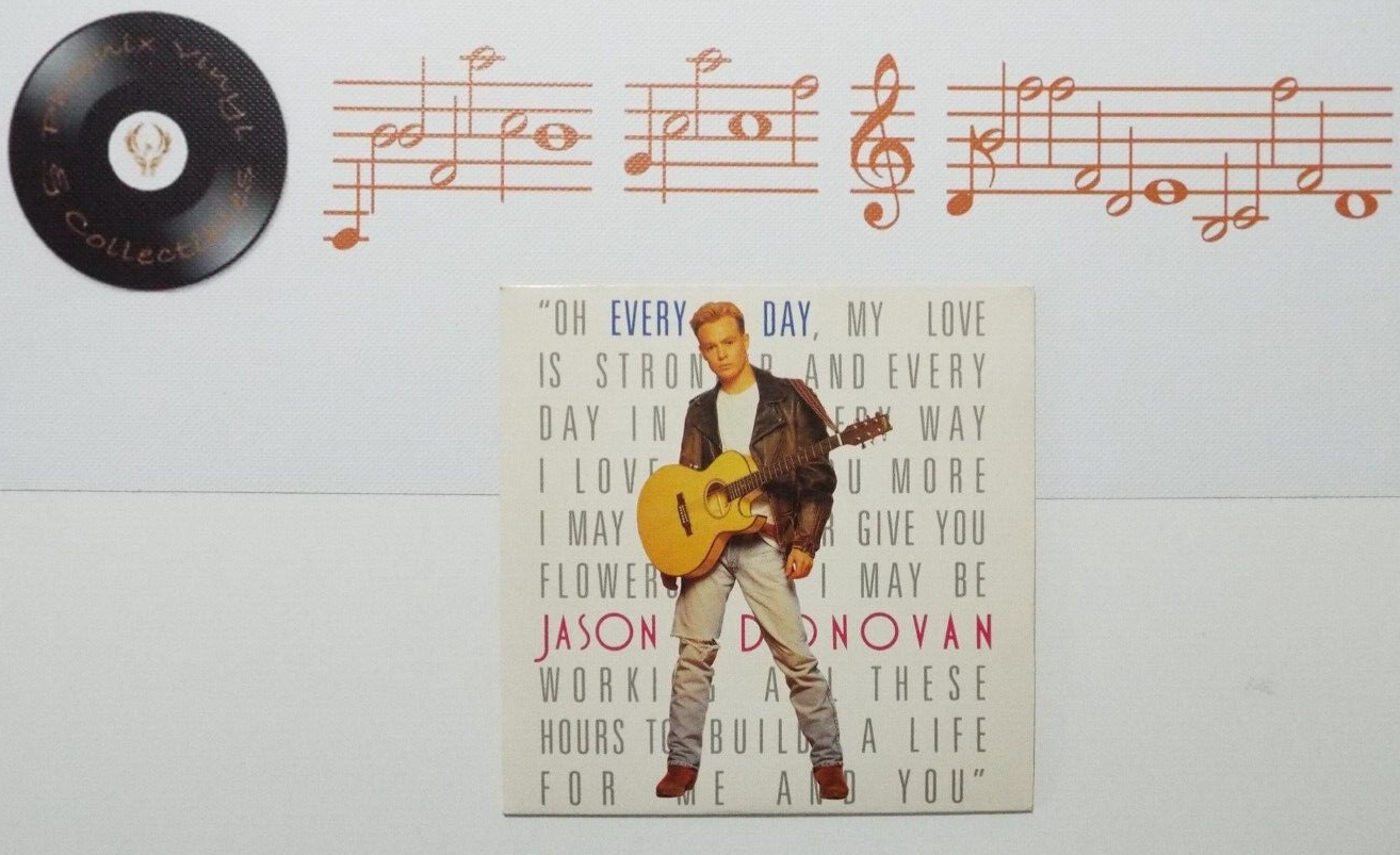 Jason Donovan Every Day (I Love You More) 7” Single A1 B1 Pressing - EX