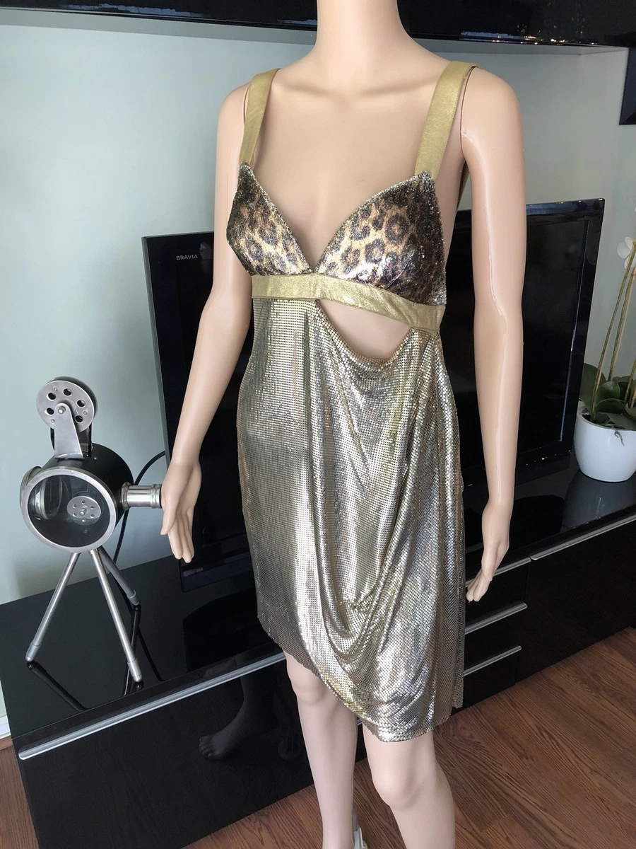 Versace metal clearance dress