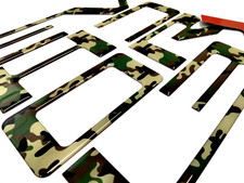 3d Camouflage Raised Domed Tailgate Letters For Colorad2021-2022 Us Made