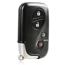 Remote Black 4-Button Car Key Fob for 2006 2007 2008 Lexus IS250 HYQ14AAB