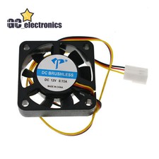 40x40x10mm DC 12V 3-Pin PC Computer CPU System Brushless Cooling Fan A3GS