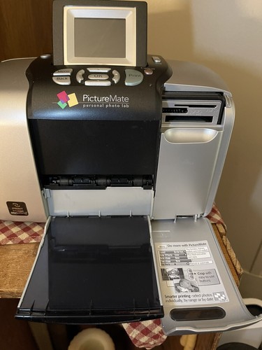Epson B351A PictureMate Deluxe 500 Personal Photo Lab Printer Untested PartsOnly - Picture 4 of 16