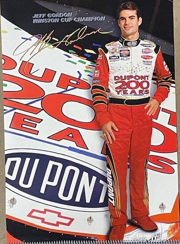 1998-2024 Jeff Gordon NASCAR Calendar 14" x 22" DuPont Axalta Perform Coatings - Picture 168 of 202