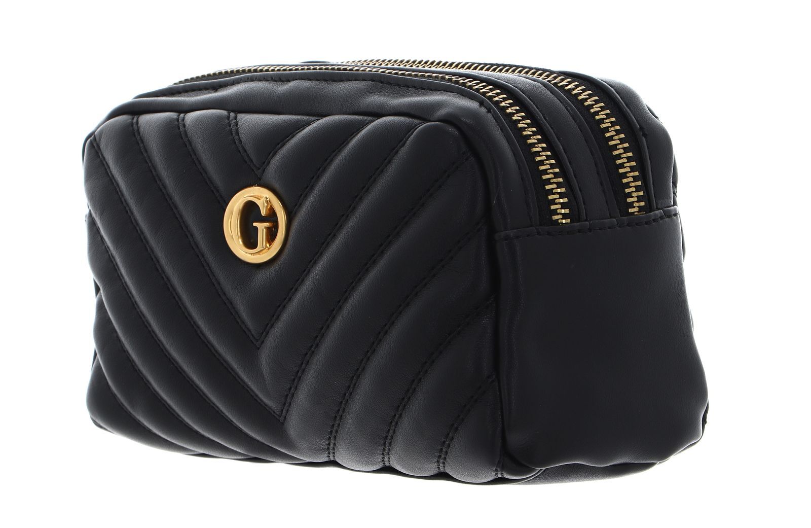 GUESS utility bag Double Zip Black