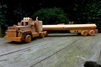 Mack Rubber Duck Truck Holzmodell sehr hochwertig perfekt als Geschenk Sammler