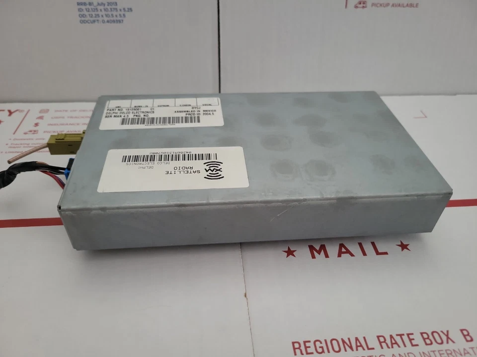 Módulo receptor de radio control por satélite Buick Rendezvous 2004 15125061 OEM Foto 4 de 4