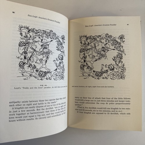 Vintage 1959 Scientific American Book of Mathematical Puzzles & Diversions HCDJ - Imagen 17 de 20