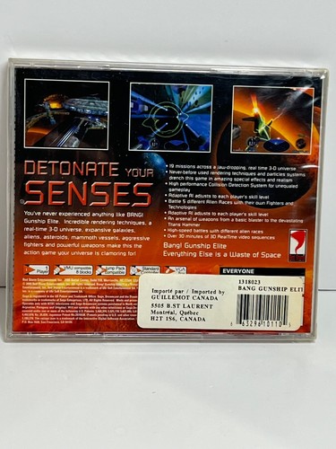 BANG! Gunship Elite For Sega Dreamcast *Please Reac Description* Sealed NEW - Picture 3 of 8