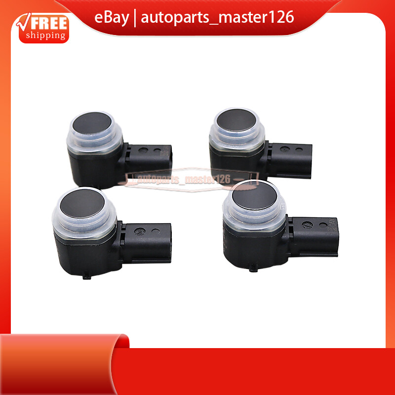 4 Pack PDC Parking Sensors Fit Ford Edge Mustang Lincoln 2015-2020 | FR3T-15K859-AAW | Front Rear Left Right Backup Assist