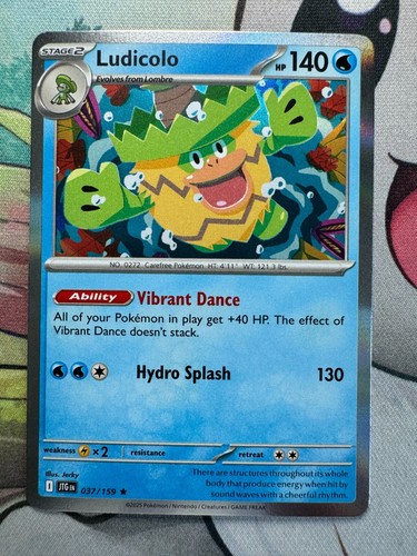 Ludicolo Holo Englisch Pokemon TCG BKCE465
