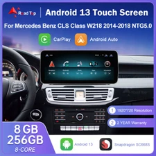 12.3"/10.25"Android 13 Carplay Touch Screen For Mercedes Benz CLS W218 2014-2018