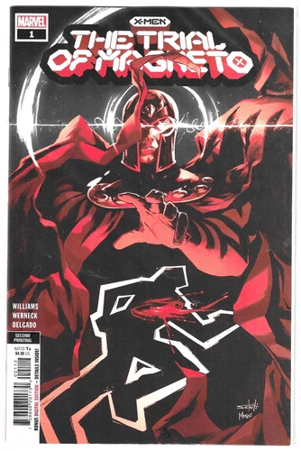 The Trial of Magneto #1 Marvel Comics 2nd Print Williams Werneck Delgado