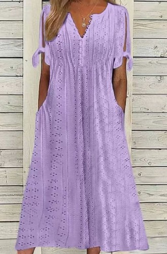 Damen Sommer sexy Spitze Boho lang Maxikleid Damen Strand Urlaub Party Sommerkleid - Bild 11 von 30