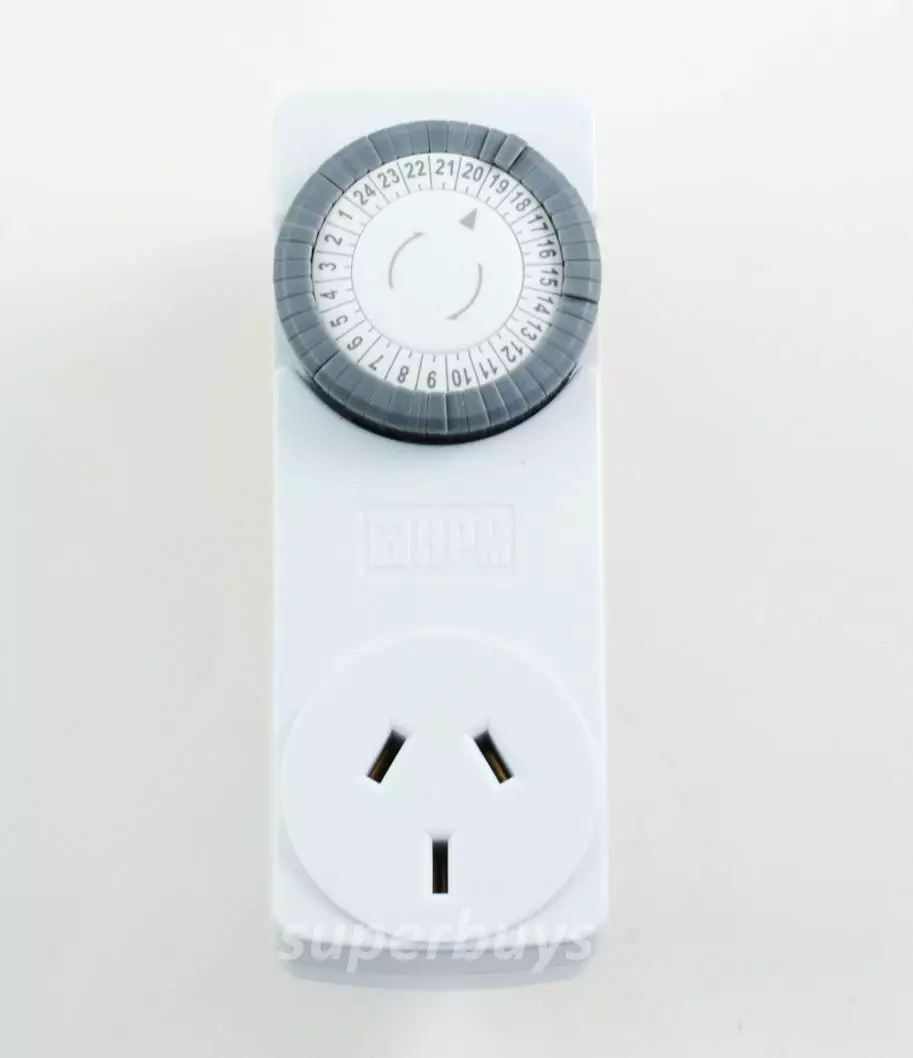 HPM INDOOR TIMER Australian Electrical Electric Outlet Wall Socket Plug Time 24h