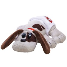 Pound Puppies Newborn greyish white wih brown spots 38070