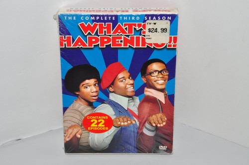 What's Happening : Season Three 3 (DVD, 2005, 3-Disc) Fullscreen - New Sealed