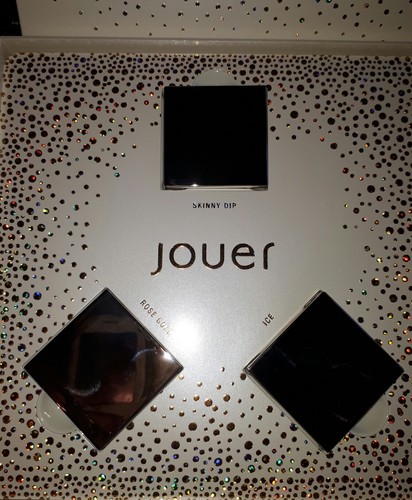 Jouer Powder Highlighter Set 2 Skinny Dip, Ice & Rose Gold Ltd Edition BNIB - Picture 3 of 5