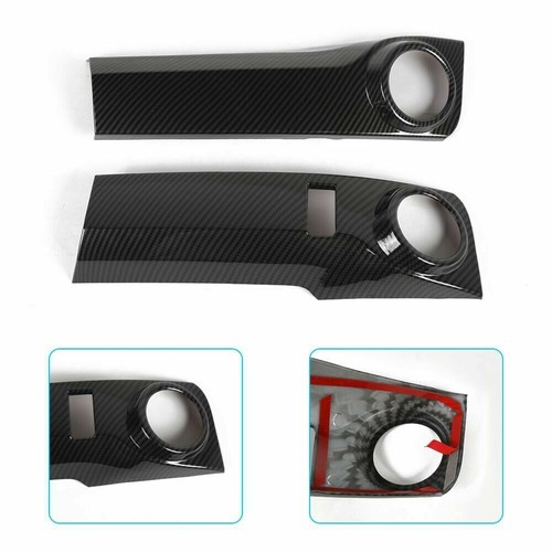 Kit de bisel de cubierta de decoración de panel de tablero interior de fibra de carbono para 4Runner 2010+ accesos - Imagen 114 de 346