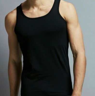 Canotta Uomo Rete Muscolare Canotta Uomo In Cotone 100% Con Rete A