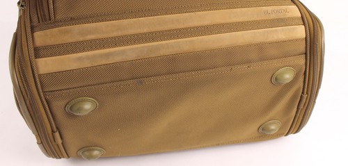 El Portal 17”to 23" Expandable Canvas Duffle Travel Bag Brown High Quality - Picture 23 of 23