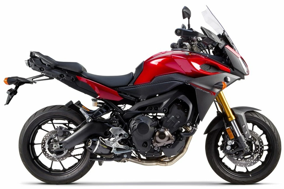 Yamaha FZ-09 MT-09 2014-2020 Two Brothers escape completo de fibra de carbono S1R FZ09 FZ9 Foto 2 de 4