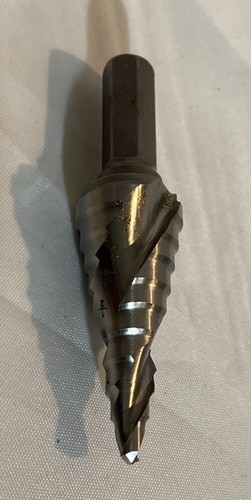 Trapano avvitatore a spirale veloce ITM M2HSS da 3/16" a 3/4" 10 passi per lamiera nuovo - Foto 5 di 6