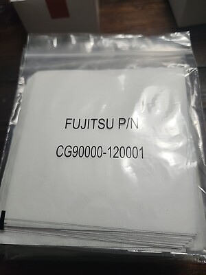  Ten Fujitsu CG90000-120001 Lent free cleaning cloths/Wipes 4''X4'' 20-Sheet Pack