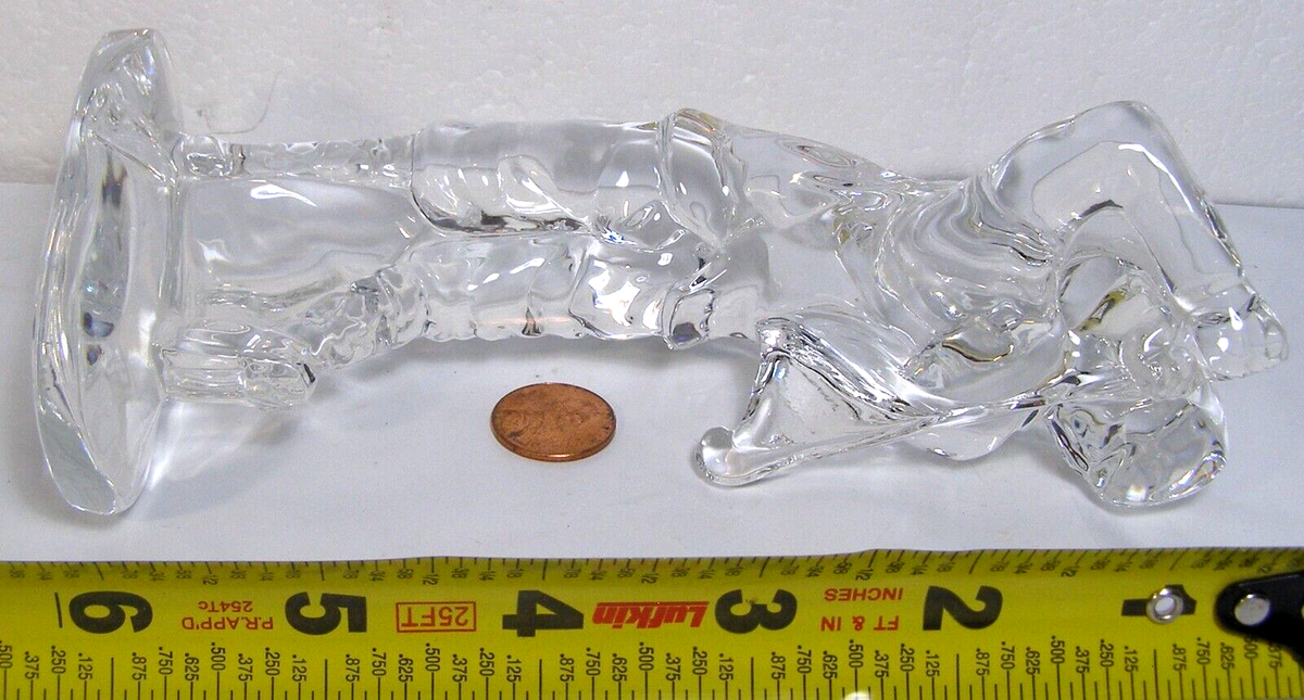 Waterford Swinging Crystal Golf Player Figure Approx.6