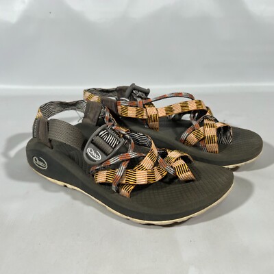 Chaco Z/Cloud X2 Remix Toe Loop Sport Hiking Water Sandals Women's Nylon US 6