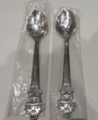 NEW Lot of 2 Rolex Collectible Spoon Bucherer of Lucerne Switzerland 4.25'' long