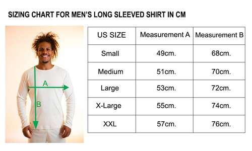 100% algodón orgánico para hombre camisa de manga larga ética no tóxica blanca suave - Imagen 13 de 17